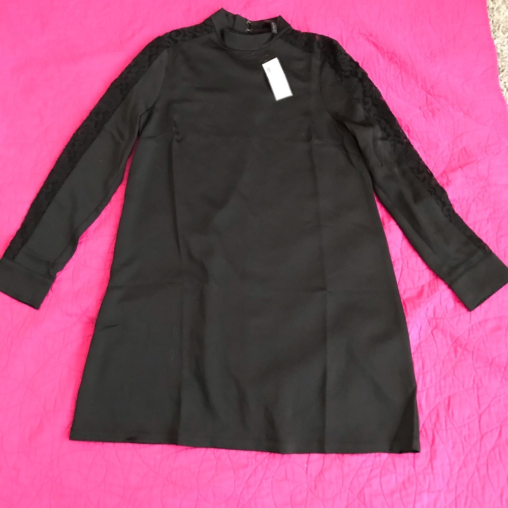 BCBGMaxAzria Black Mini Dress
